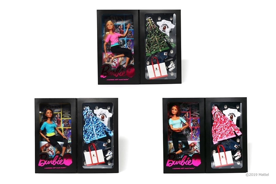 Bape top barbie doll